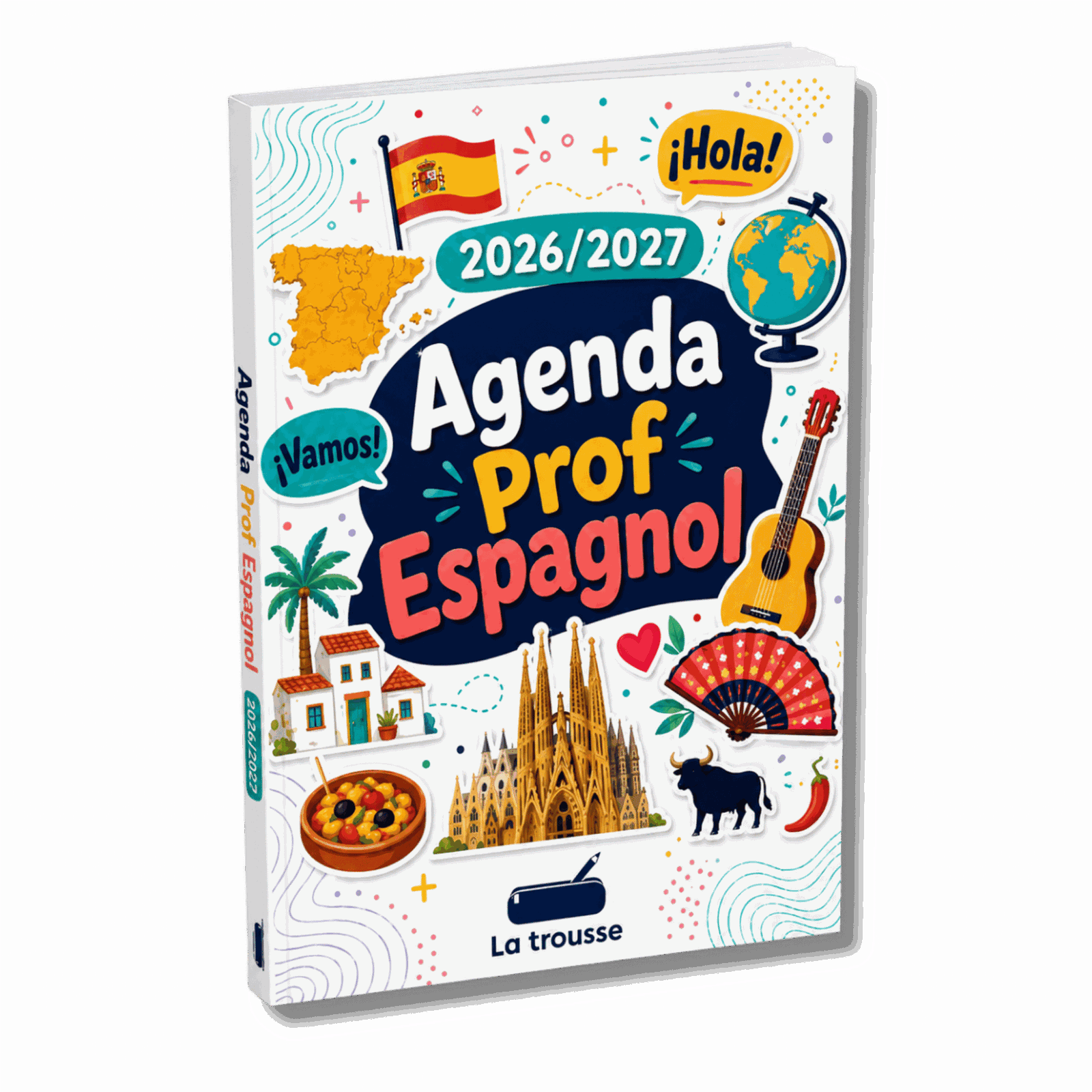 Agenda La Trousse Espagnol couverture 1