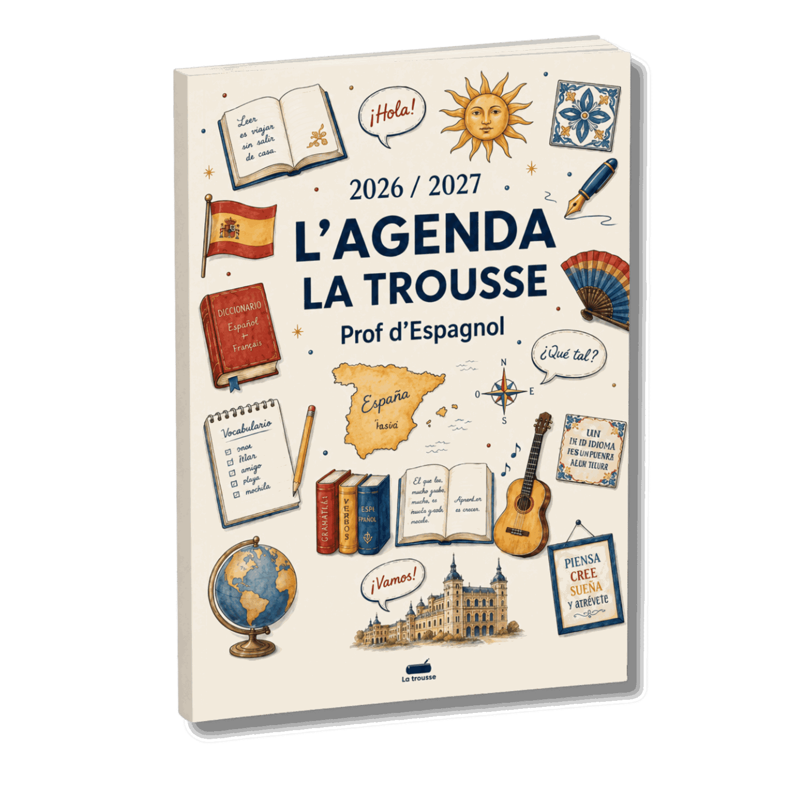 Agenda La Trousse Espagnol couverture 2