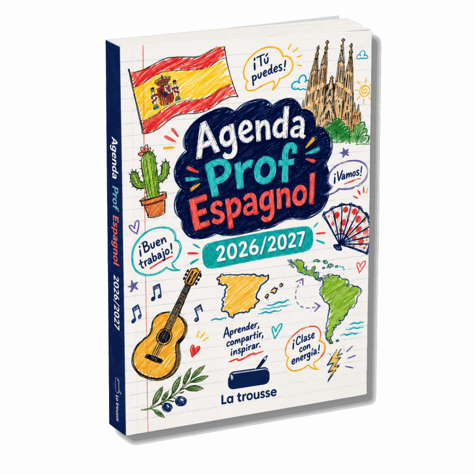 Agenda La Trousse Espagnol couverture 3
